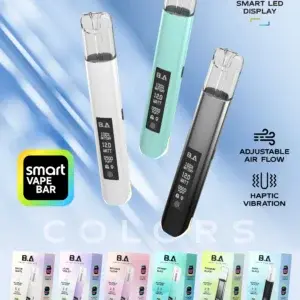 B 可調式 LED 顯示屏可發光煙桿 相容一代卡式煙彈
