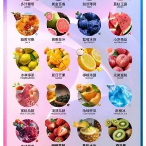 INF 卡式煙彈 無限系列透明電子菸彈 相容一代主機 (26 種口味)