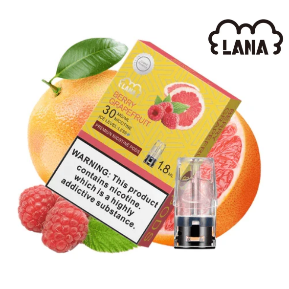 LANA1代LOGO漿果葡萄柚png LANATOP 台灣電子煙商城 | 主機煙彈一次性霧化器專賣