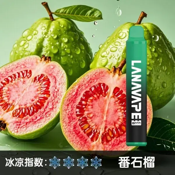 LANA8000口番石榴600x600jpgwebp LANATOP 台灣電子煙商城 | 主機煙彈一次性霧化器專賣
