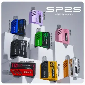 SP2S Max 充電式主機 思博睿方塊霧化煙桿 (相容 SP2S Max 卡式煙彈)